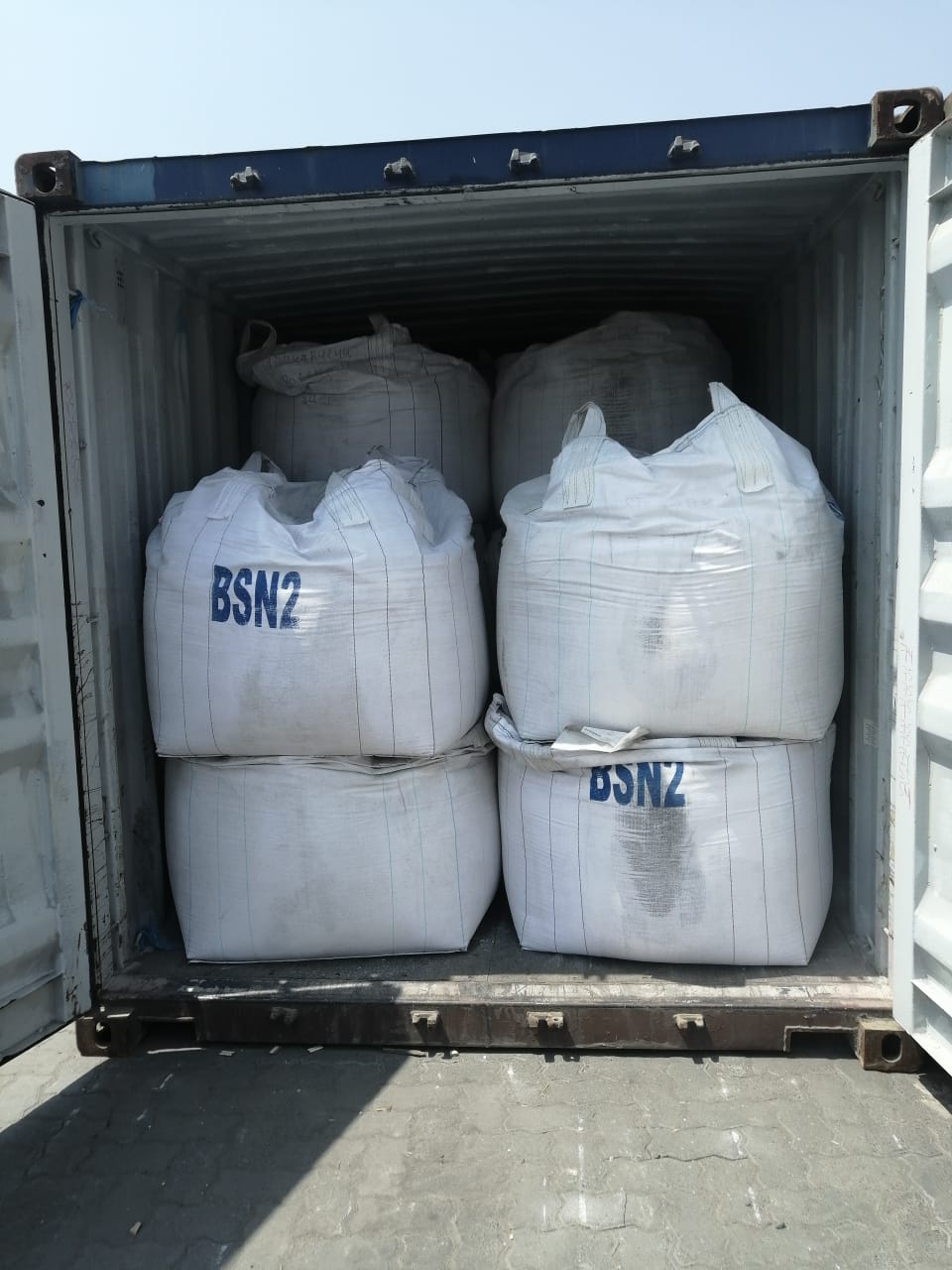 FIBC Jumbo Bags inside Container
